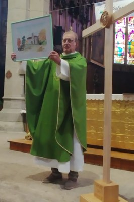 10 25 Départ du Père Bernard