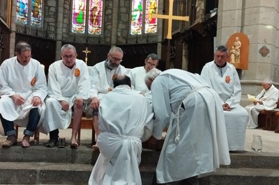 02 04 26 jeudi Saint 3ème rencontre prépa communion