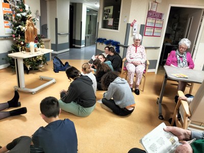 08 12 25 Immaculée Conception EPHAD / Collège